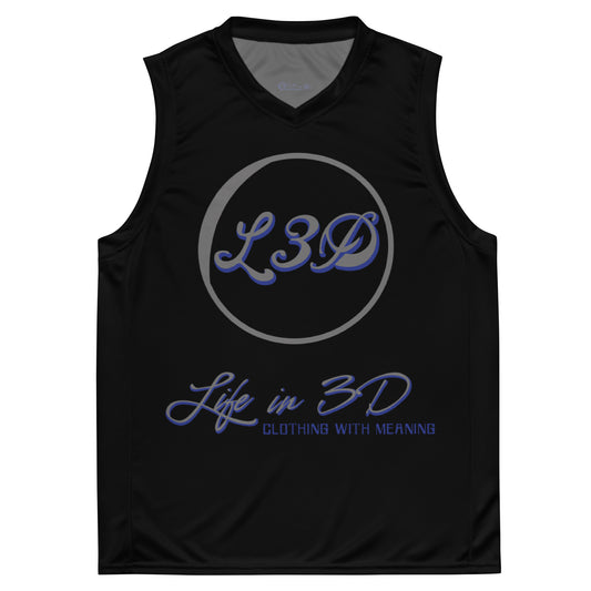 Recycled L3D basketball jersey